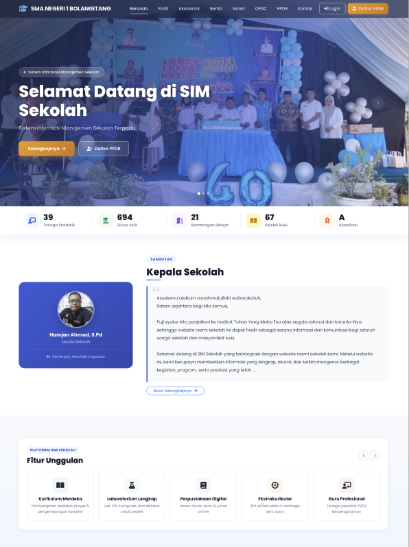 Demo SIM Sekolah